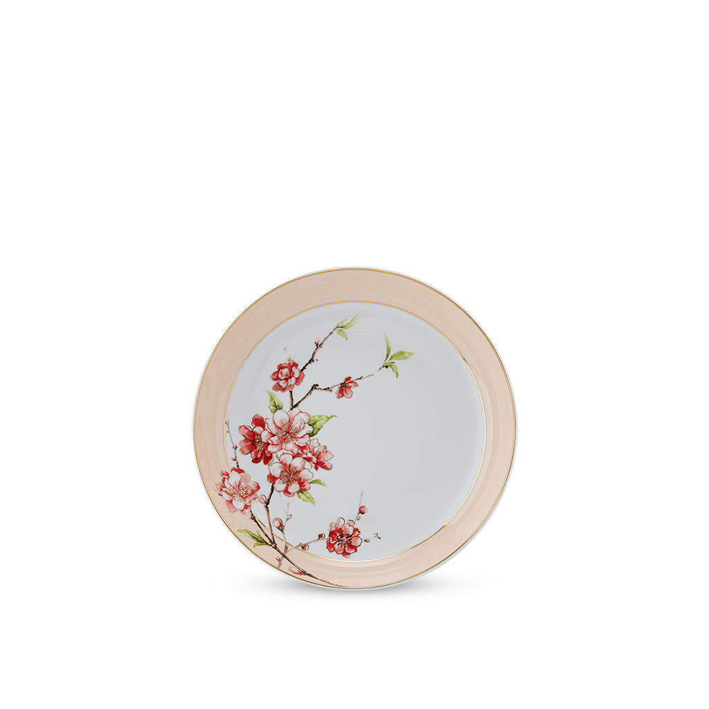Dĩa sâu lòng - Camellia - Hoa Đào