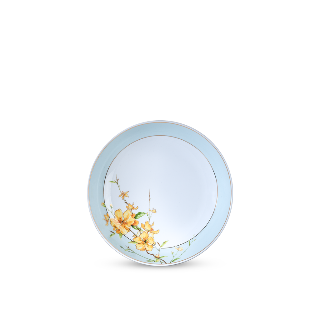 Dĩa Sâu Lòng Camellia Hoa Mai