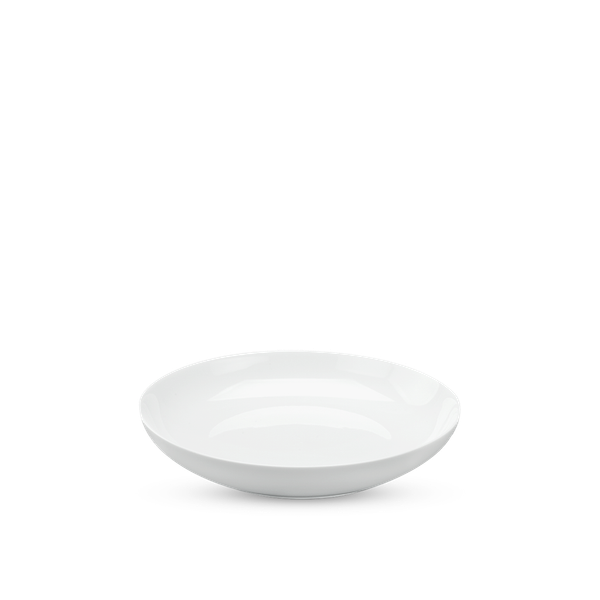 Dĩa sâu lòng - Camellia - Trắng
