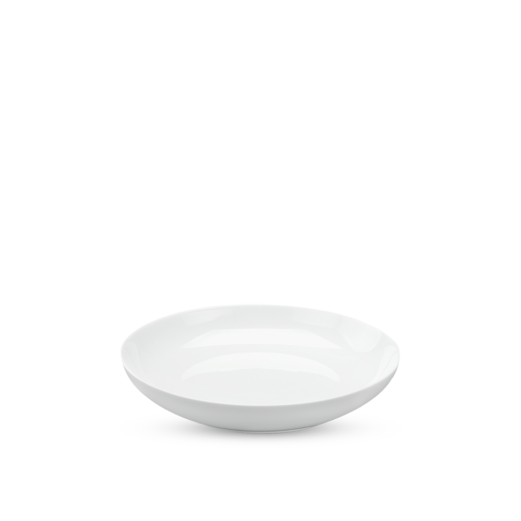 Dĩa sâu lòng - Camellia - Trắng