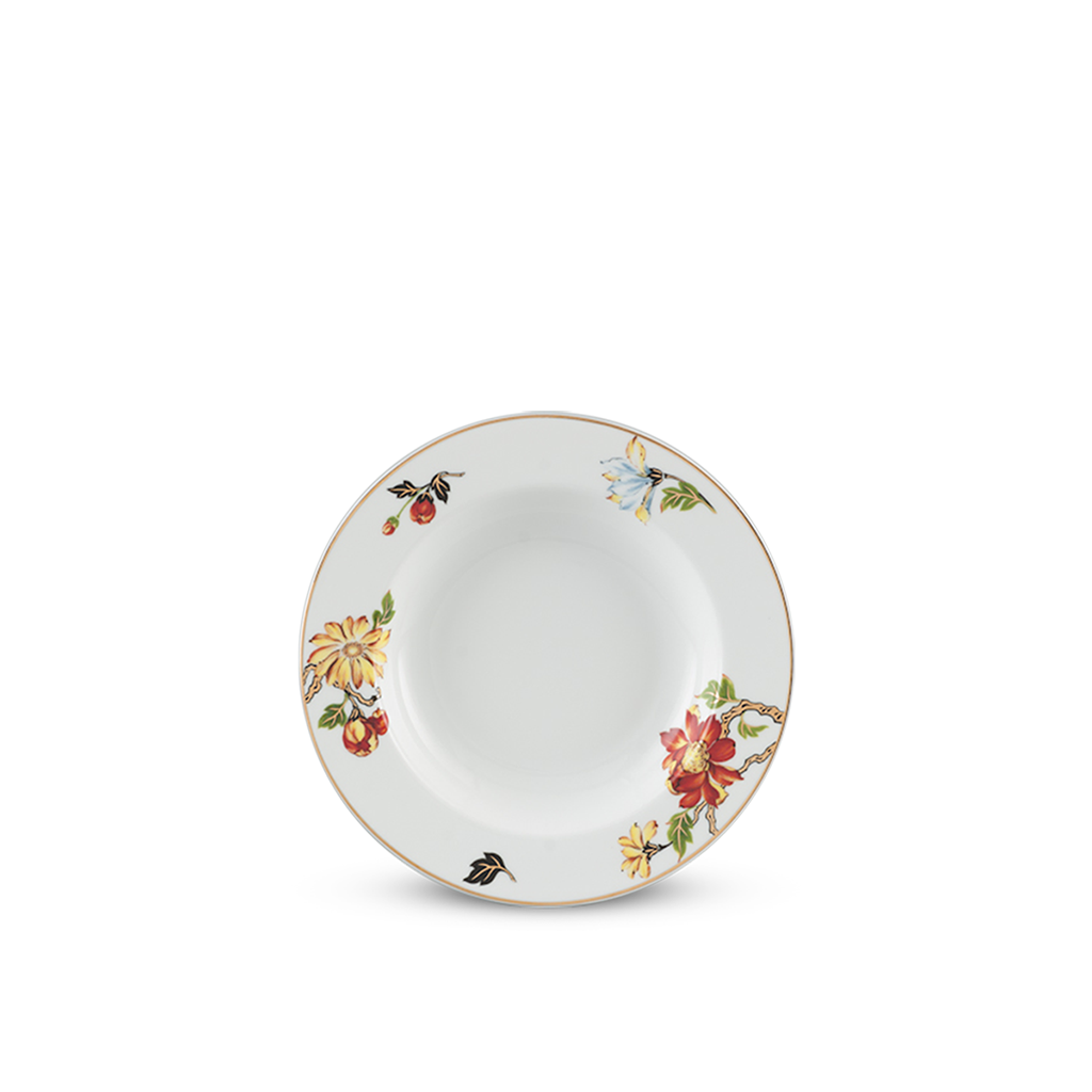 Dĩa Súp Camellia Hoa Đào 23cm