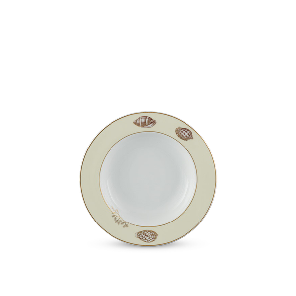 Dĩa súp 23 cm - Camellia - Hương Biển kem