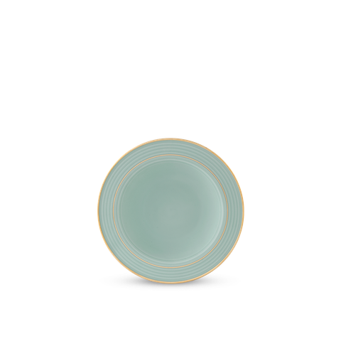  Dĩa súp 23 cm - Cordon - Men Ngọc Sương Mờ (Trang trí Vàng) 