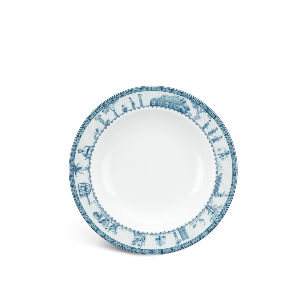 Dĩa súp 23 cm - Jasmine - Thôn Dã