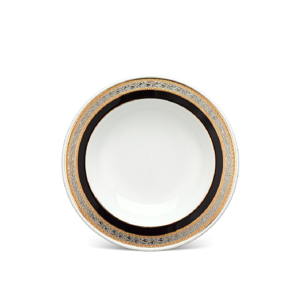 Dĩa súp 23 cm - Sago - Hoa Hồng Đen
