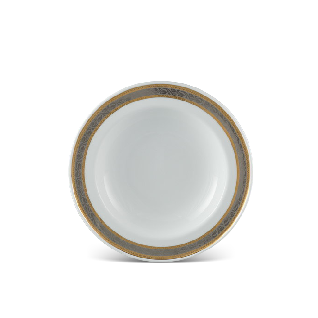 Dĩa súp 23 cm - Sago - Hoa Hồng