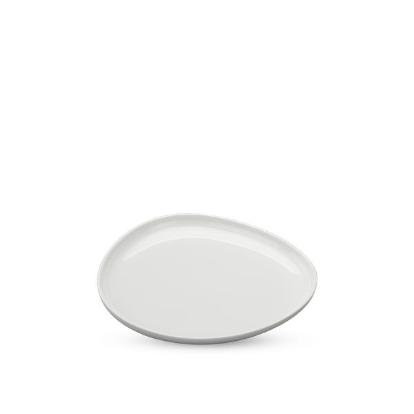 Dĩa tam giác tròn cạn 28 cm - Gourmet - Trắng Ngà