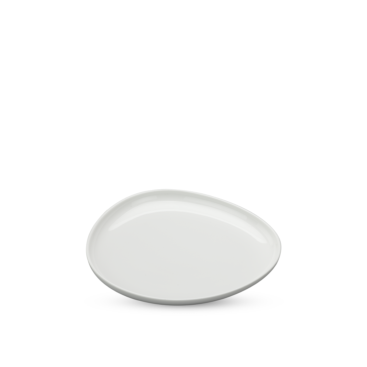 Dĩa tam giác tròn cạn 28 cm - Gourmet - Trắng Ngà
