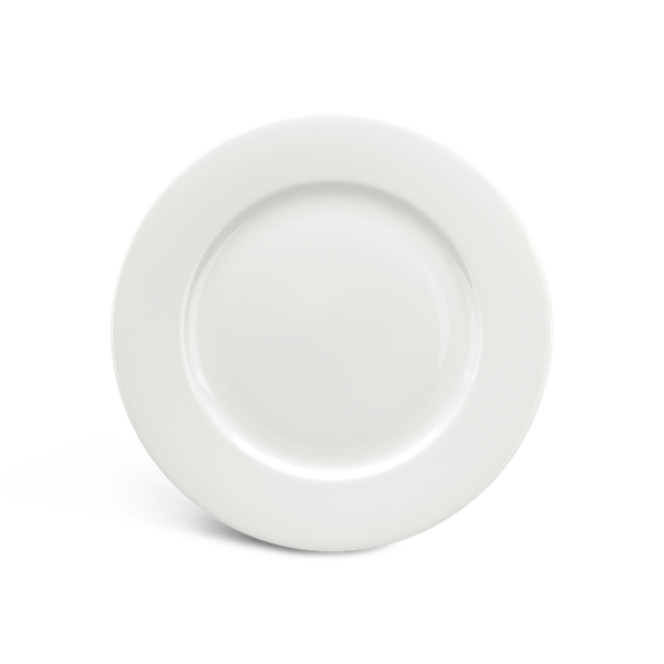 Dĩa tròn 18 cm - Jasmine Lys - Trắng Ngà