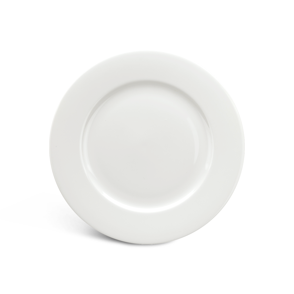 Dĩa Jasmine Lys 25cm Trắng Ngà