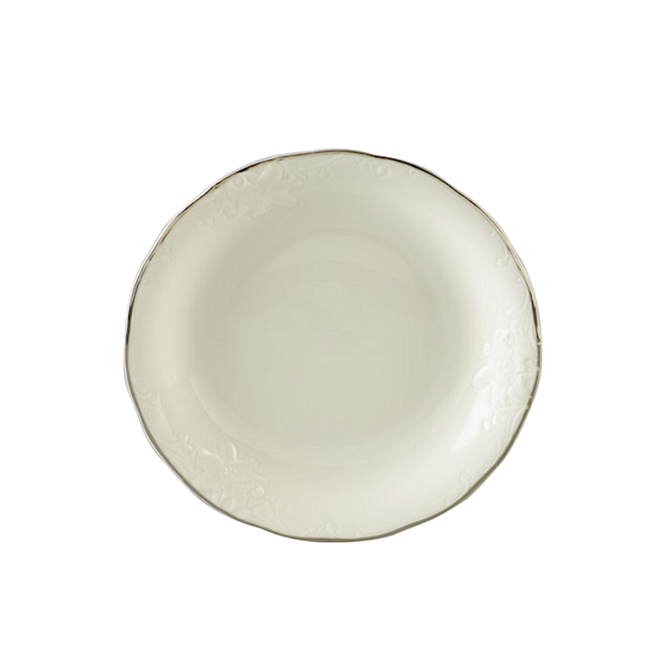 Dĩa tròn sâu - Đài Các IFP - Chỉ Bạch Kim