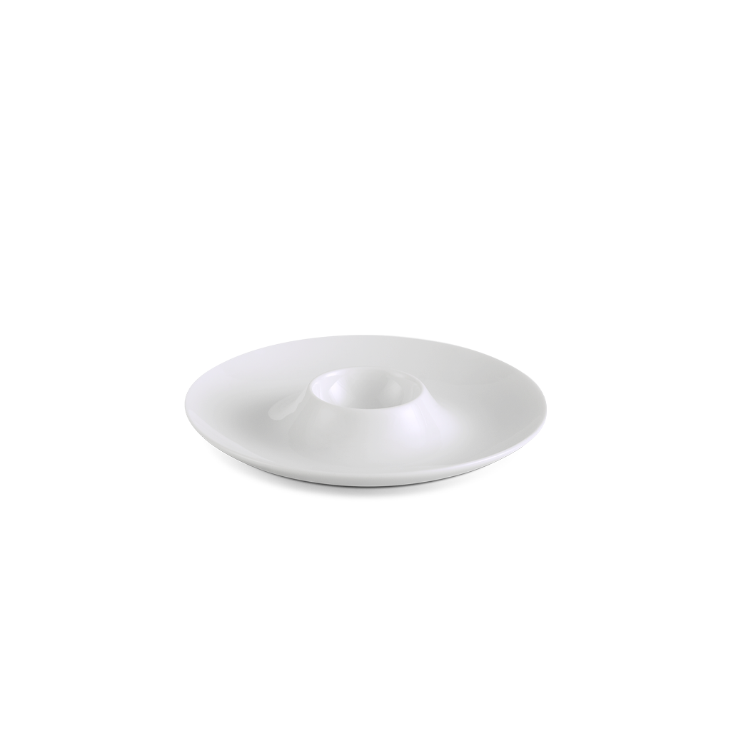 Dĩa trứng 13 cm - Jasmine Lys - Trắng Ngà