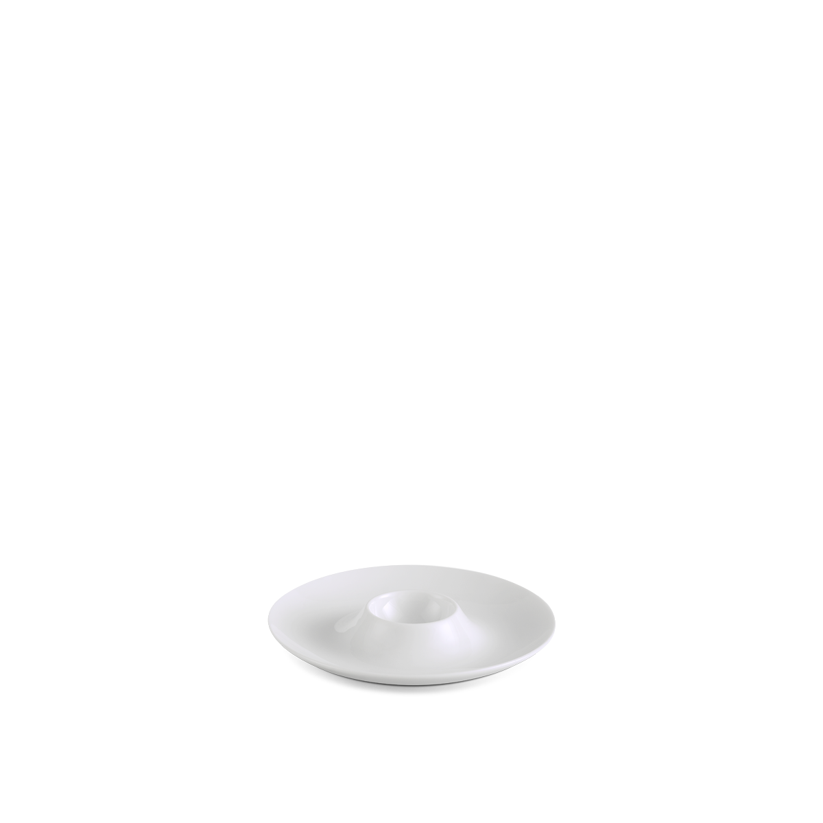 Dĩa trứng 13 cm - Jasmine - Trắng