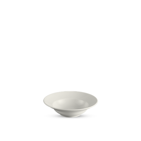  Dĩa vành sâu 18 cm - Jasmine Lys - Trắng Ngà 