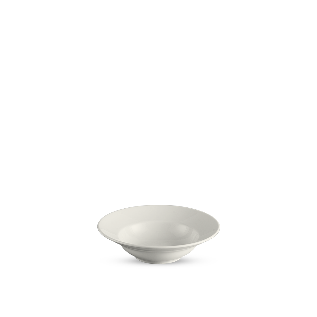 Dĩa vành sâu 18 cm - Jasmine Lys - Trắng Ngà