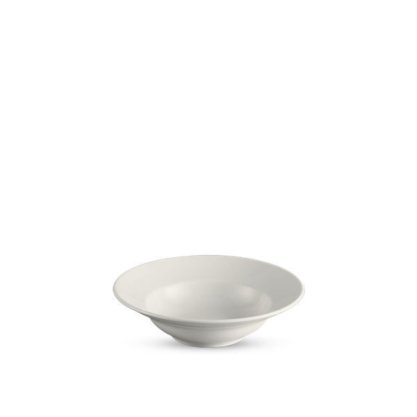 Dĩa vành sâu 23 cm - Jasmine Lys - Trắng Ngà