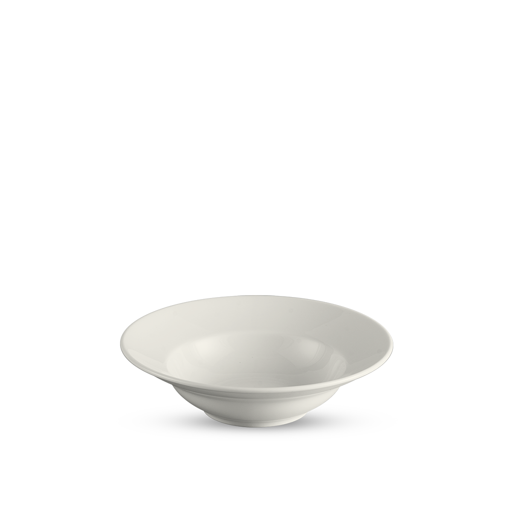 Dĩa vành sâu 27 cm - Jasmine Lys - Trắng Ngà