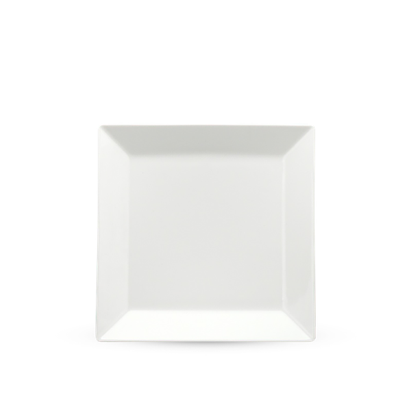 Dĩa vuông lá 29 cm - Daisy Trắng