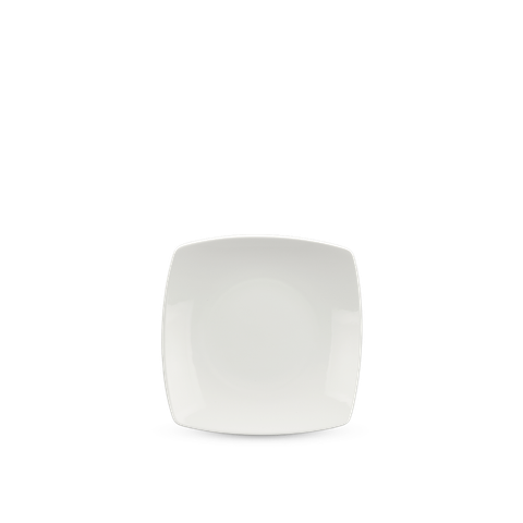  Dĩa vuông ảo 18 cm - Misc Assortment Lys - Trắng Ngà 