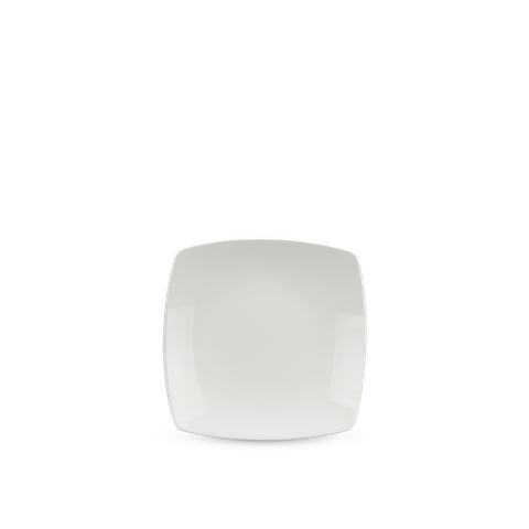  Dĩa vuông ảo 18 cm - Misc Assortment - Trắng 