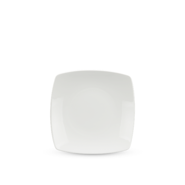Dĩa vuông ảo 21 cm - Misc Assortment - Trắng