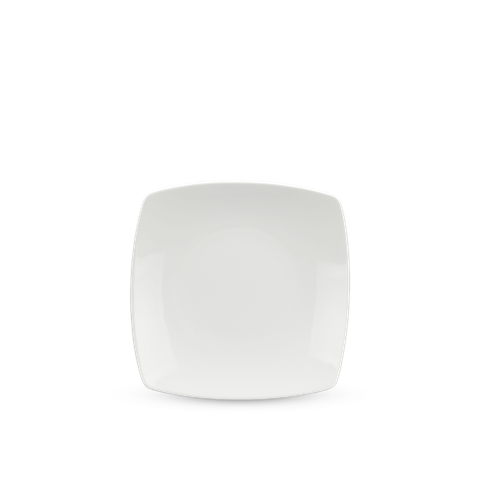  Dĩa vuông ảo 21 cm - Misc Assortment - Trắng 