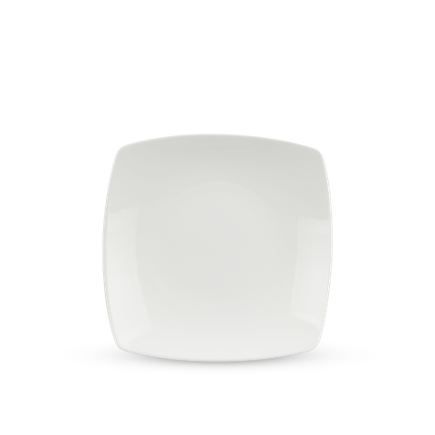  Dĩa vuông ảo 25 cm - Misc Assortment - Trắng 