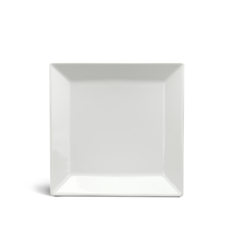  Dĩa vuông lá 16 cm - Misc Assortment Lys - Trắng Ngà 