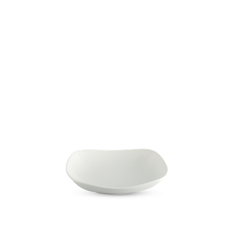  Dĩa vuông sâu 25 cm - Anh Vũ Lys - Trắng Ngà 