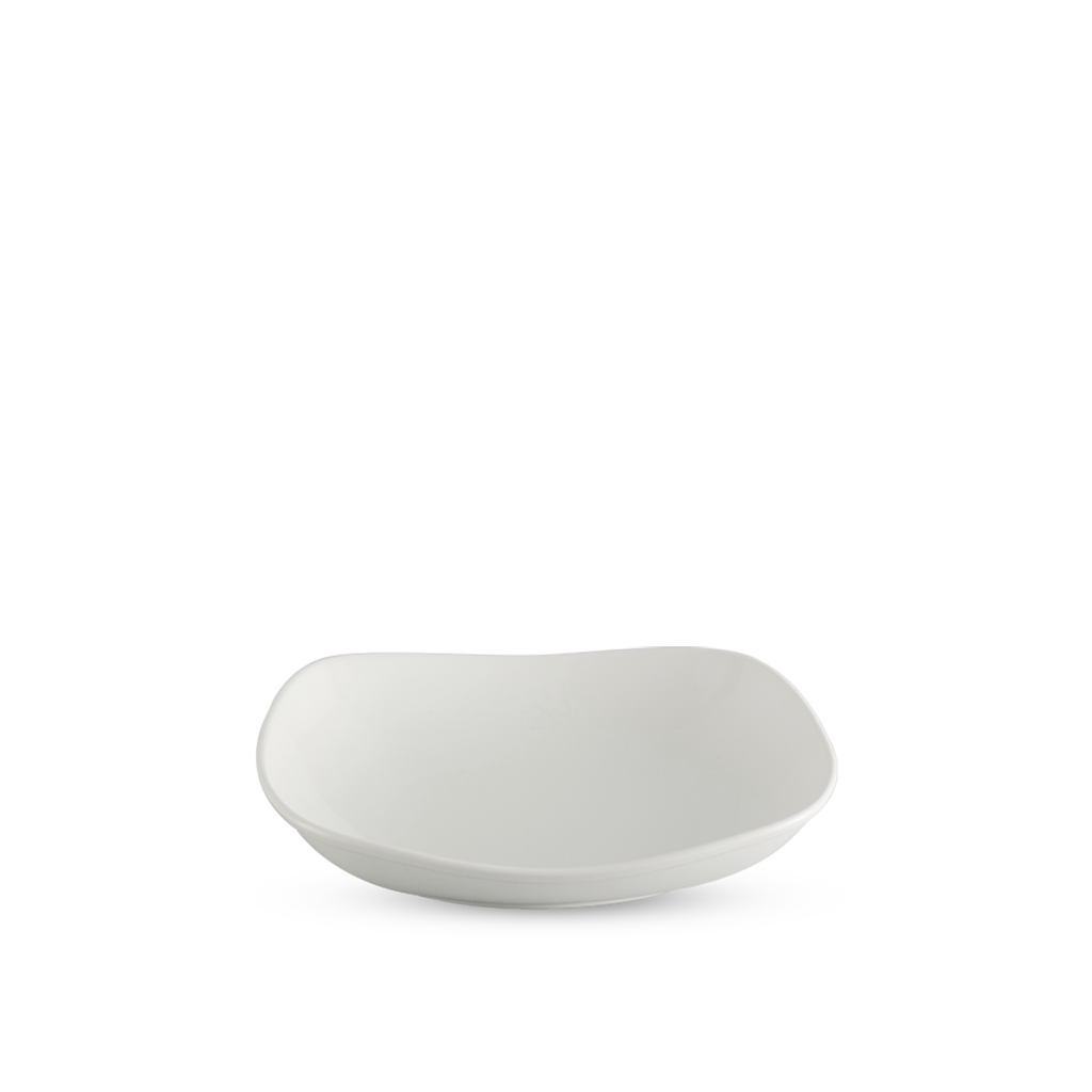 Dĩa vuông sâu 27.3 cm - Anh Vũ Lys - Trắng Ngà