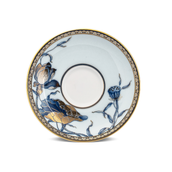 Dĩa lót tách 13 cm - Hoàng Cung - Sen Ngọc