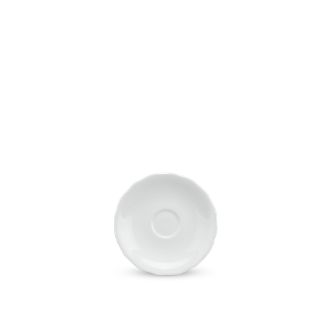  Dĩa lót tách 13 cm - Mẫu Đơn - Trắng 