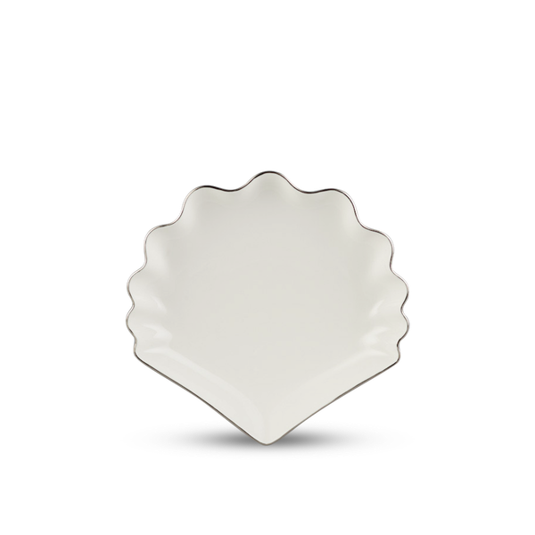 Dĩa súp 24 cm - Ngọc Biển - Chỉ Bạch Kim
