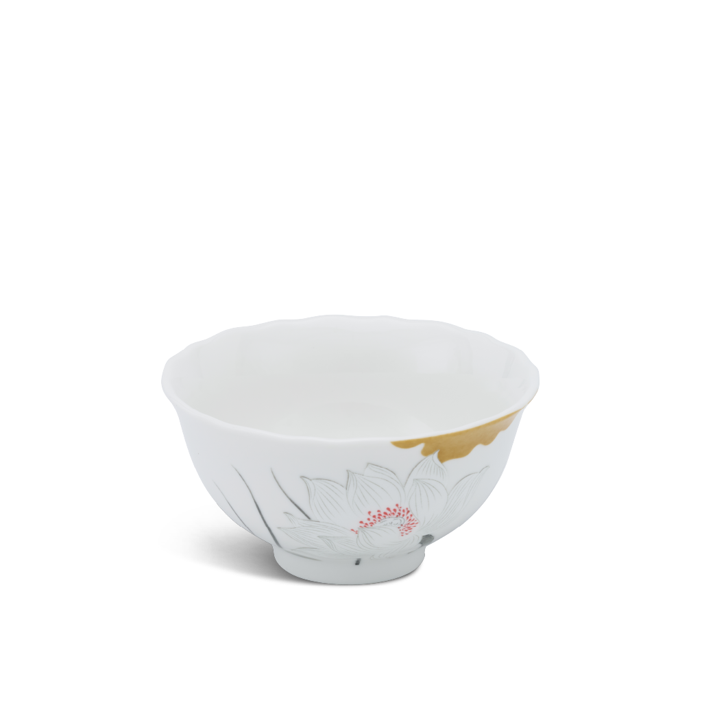 Chén cơm 11.5 cm - Mẫu Đơn IFP - Tuyết Liên