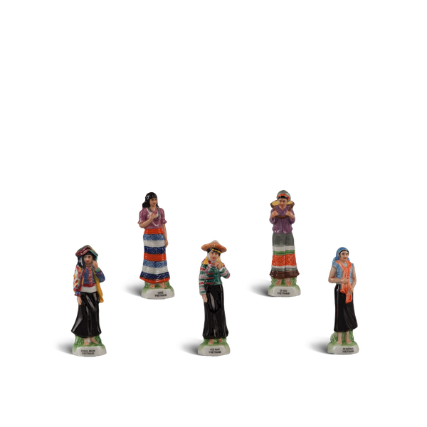 Sắc tộc 5cm (bộ 10-5 hình) - Minh Long - Lưu Niệm
