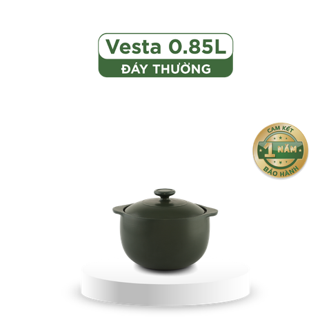  Nồi Sứ Dưỡng Sinh Minh Long Healthy Cook Vesta 0.85 L 