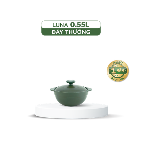  Nồi dưỡng sinh Luna (Nồi cạn) 0.55 L + nắp 