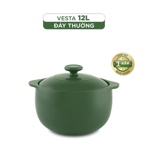  Nồi dưỡng sinh Vesta (Nồi tròn cao) 12 L + nắp 