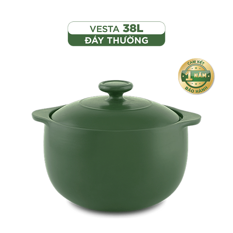  Nồi dưỡng sinh Vesta (Nồi tròn cao) 38 L + nắp 