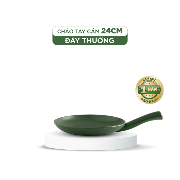 Chảo tay cầm dưỡng sinh 24 cm (CK)