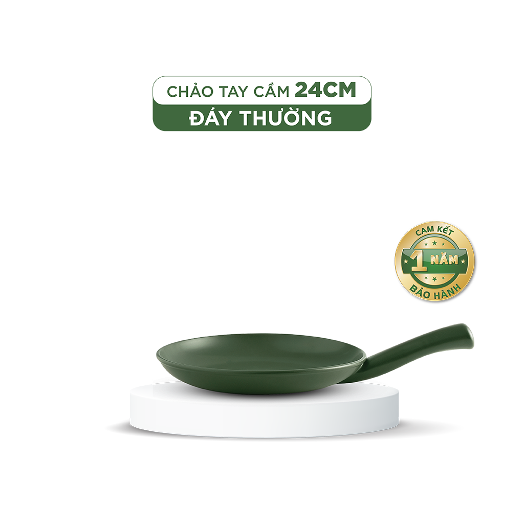 Chảo tay cầm dưỡng sinh 24 cm (CK)