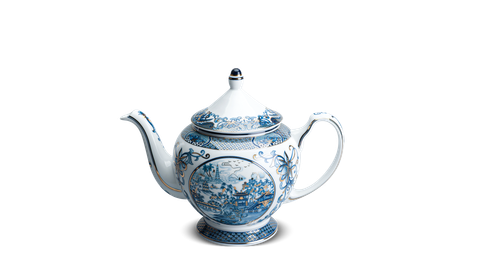  Bộ trà 1.3 L - Hoàng Cung - Hồn Việt Vàng 