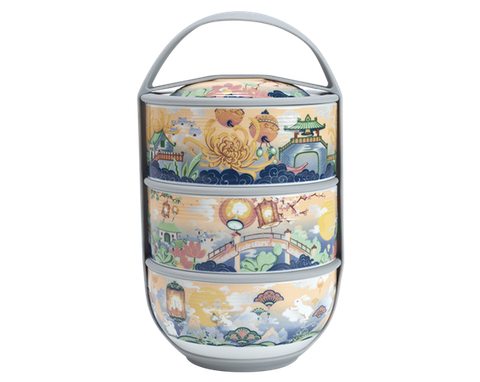  Hộp dưỡng sinh 3 tầng 12.5 cm - Dưỡng Sinh - Thưởng Trăng 