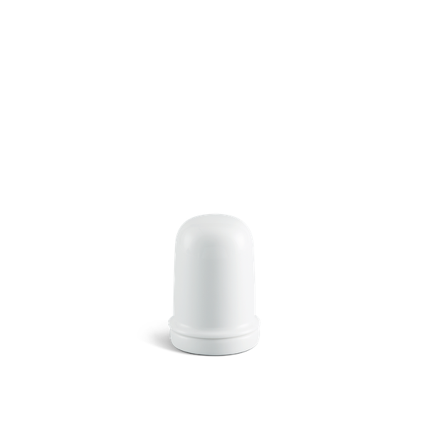Hủ tăm 8 cm + nắp - Jasmine - Trắng