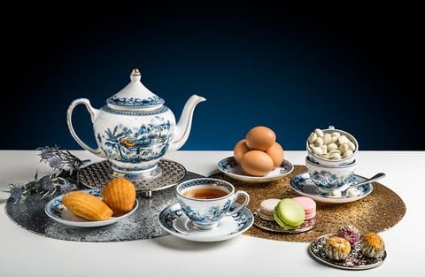  Bộ trà 1.3 L - Hoàng Cung - Hồn Việt Vàng 