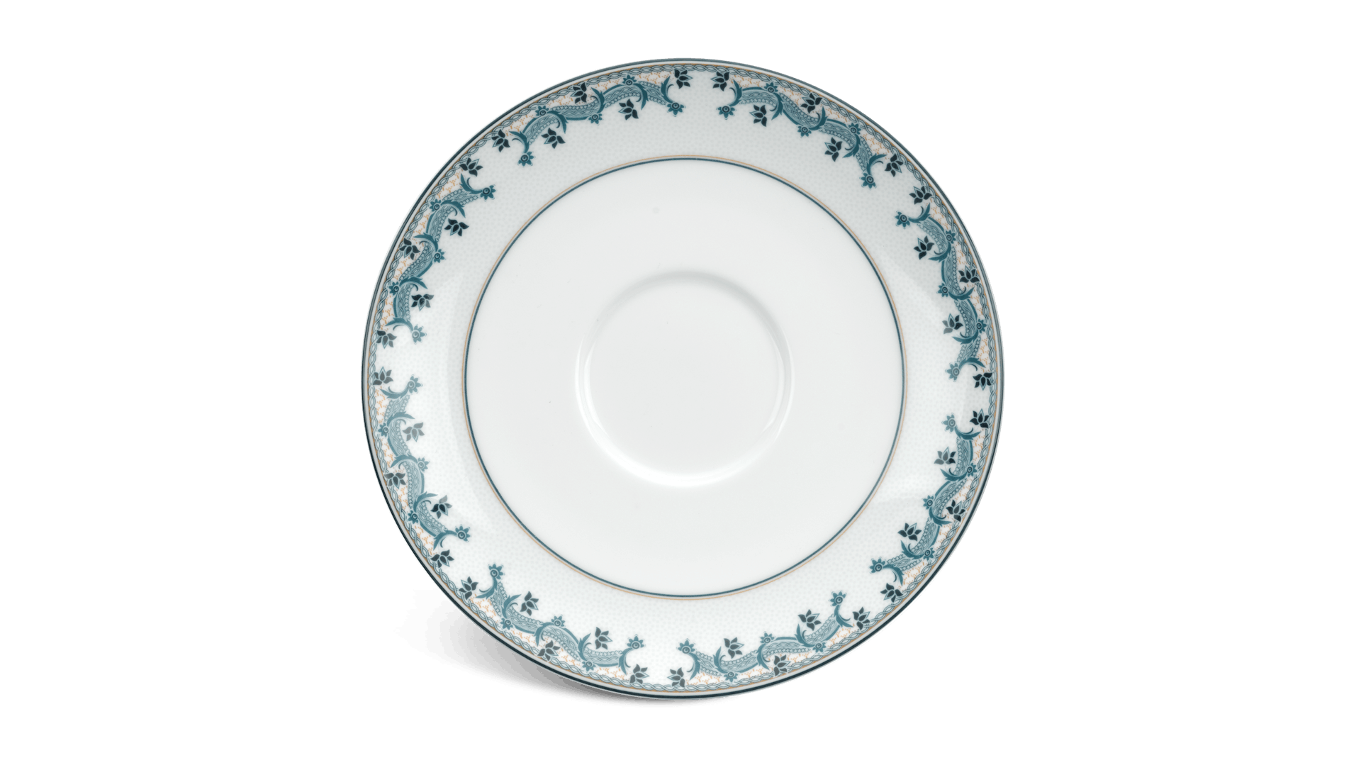 Dĩa lót chén 15 cm - jasmine - tứ quý