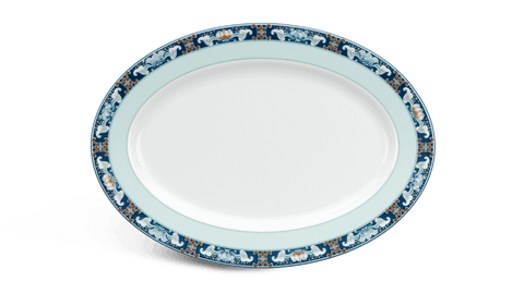  Dĩa oval - Jasmine - Phước Lộc Thọ 