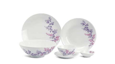  Bộ đồ ăn 10 người 36 sản phẩm - Daisy - Cỏ Tím 