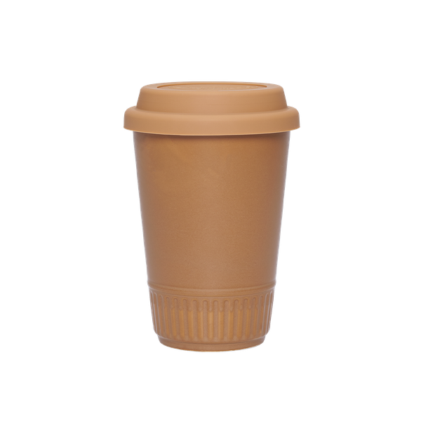 Ly cao 0.40 L + nắp silicon - Misc Assortment - Màu Nâu (M)