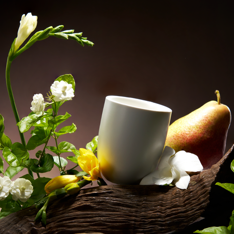  Nến thơm (K1) - Hương Đông - Trắng Bóng Mờ 